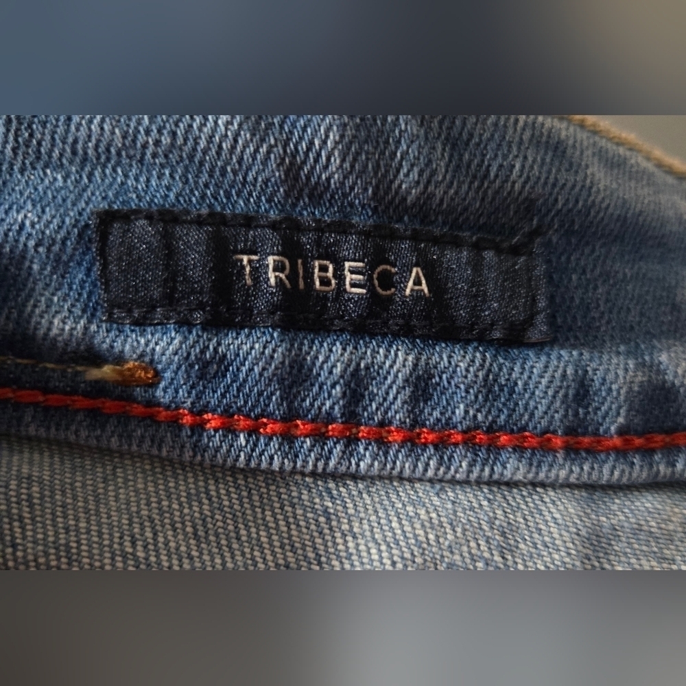 Tommy Hilfiger Tribeca Star Love You More Straight Jeans Womens Size 12 Y2K - Picture 11 of 11